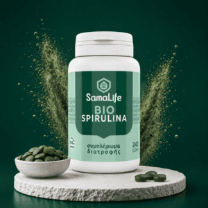 SamaLife BIO Σπιρουλίνα 250mg 240 δισκία