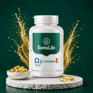 SamaLife Βιταμίνη Ω3+VITAMIN E 50 δισκία