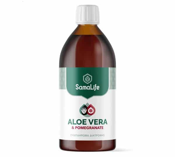 SamaLife Χυμός Aloe Vera με Ρόδι