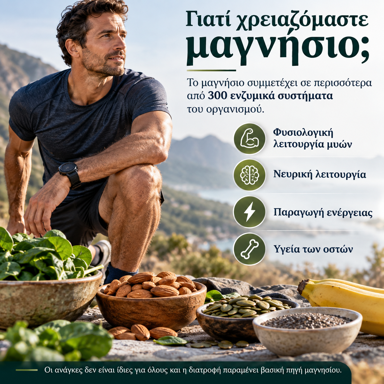 Μαγνήσιο ιδιότητες και βασικές λειτουργίες στον οργανισμό