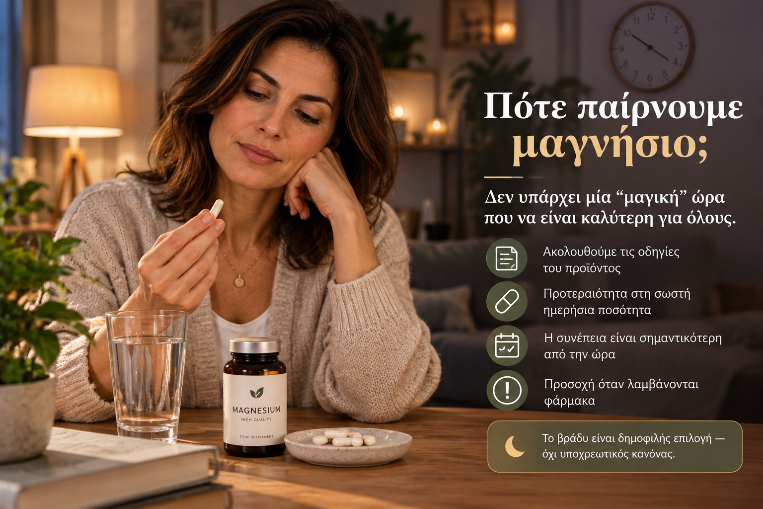 Πότε παίρνουμε μαγνήσιο και τι πρέπει να προσέχουμε