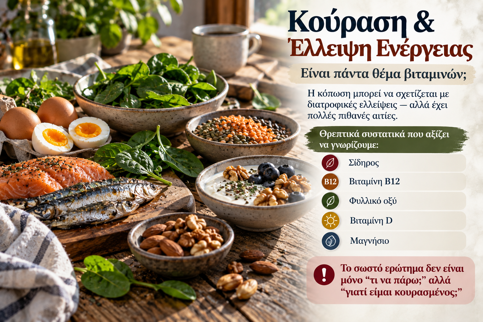 Επίμονη κόπωση πότε χρειάζεται ιατρικός έλεγχος