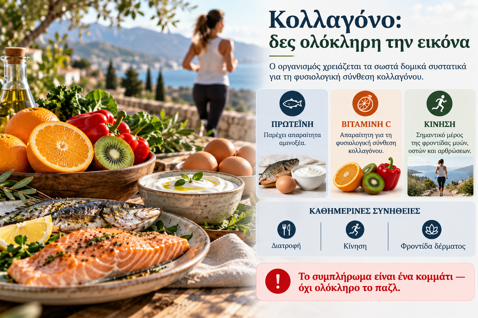 Κολλαγόνο στο δέρμα τα οστά τις αρθρώσεις και τους τένοντες